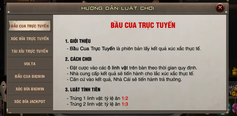 Bầu Cua Live Tại Gem88 Trò Chơi Dân Gian Với Tỷ Lệ Thưởng Khủng