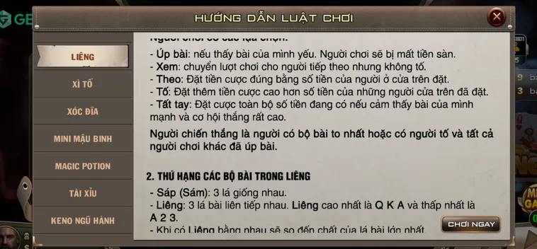 Trải Nghiệm Đỉnh Cao Liêng Tại Gem88 Với Tỷ Lệ Thắng Cực Khủng