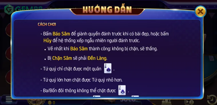Trải Nghiệm Đỉnh Cao Sâm Lốc Tại Gem88 Với Tỷ Lệ Thắng Cực Khủng