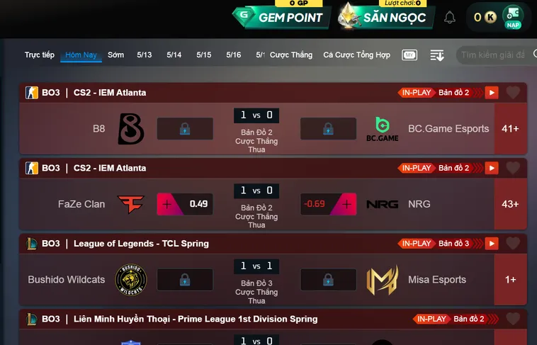 Trải Nghiệm Đỉnh Cao Thể Thao Esports Gem88 Với Tỷ Lệ Thắng Khủng